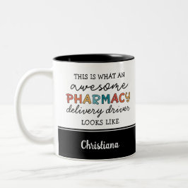 Phantastischer Funny-Treiber für kundenspezifische Zweifarbige Tasse