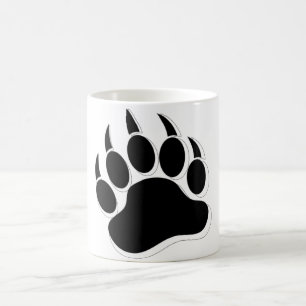 Phantastischer Gay Bear-Effekt B&W-3D-Effekt Kaffeetasse