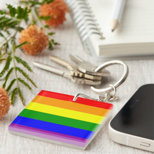 PHANTASTISCHER GAY PRIDE RAINBOW FLAG SCHLÜSSELANHÄNGER