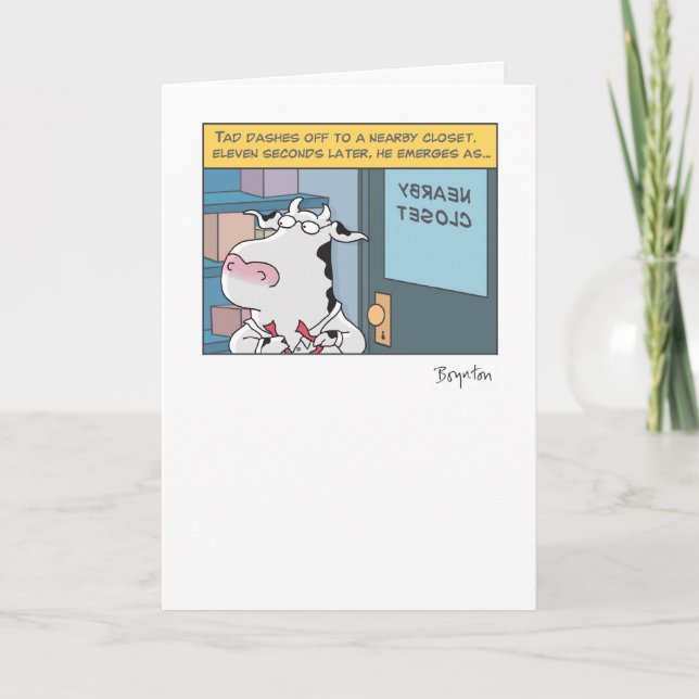 PHANTASTISCHER GEBURTSTAG KARTE (Vorderseite)