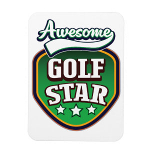 Phantastischer Golfstar Magnet