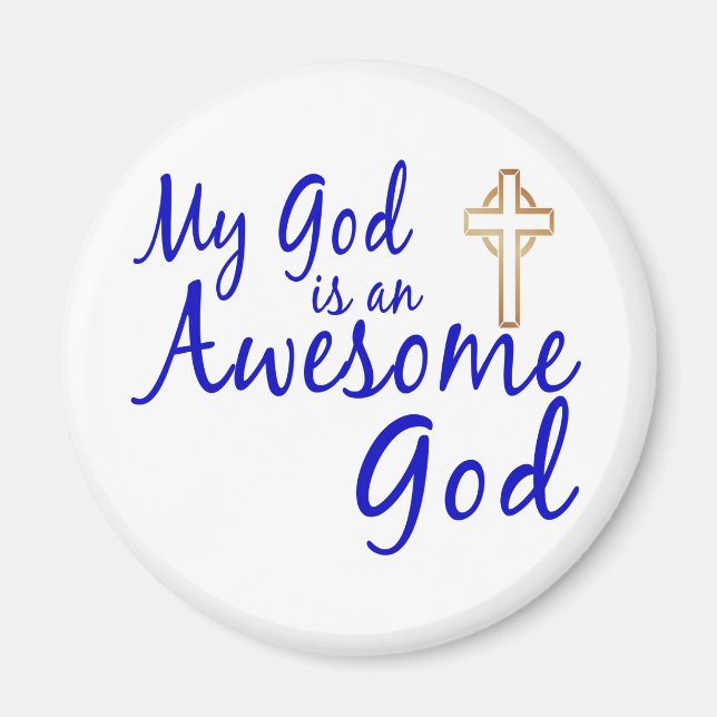 Phantastischer Gott Magnet (Vorne)