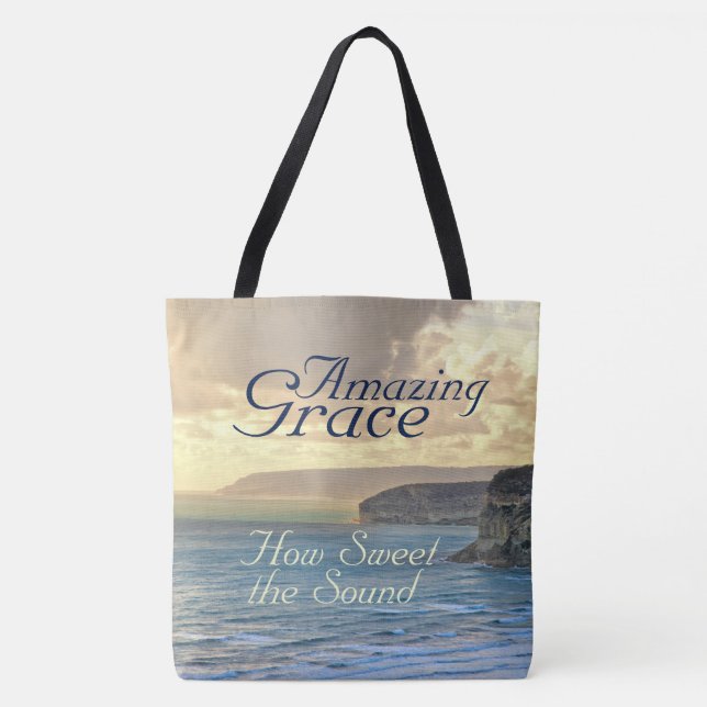 Phantastischer Grace Hymn Ocean Sunset, Tasche (Vorderseite)