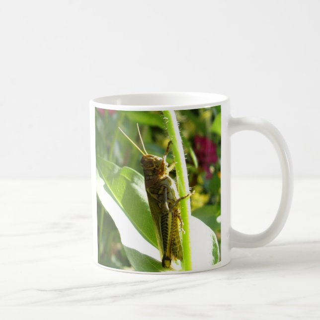 Phantastischer Grasshopper Kaffeetasse (Rechts)