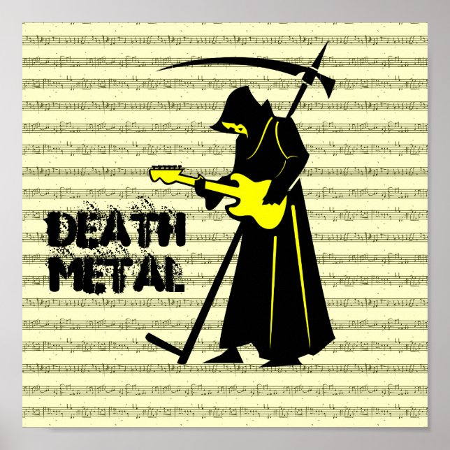 Phantastischer grimmiger Sensenmann unglaublich Poster (Vorne)