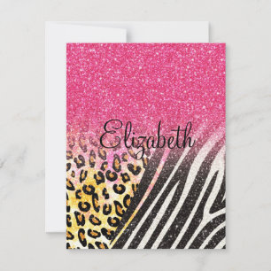 Phantastischer, gürteliger Leopardendruck, Zebrast