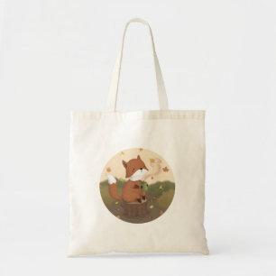 Phantastischer Herbst: Fox Tragetasche