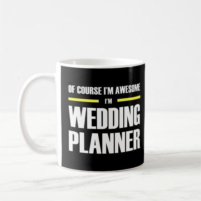 Phantastischer Hochzeitsplaner Kaffeetasse (Links)