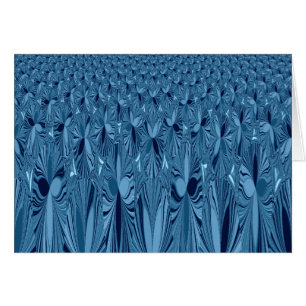 Phantastischer Iridescent Blue Kaleidoskop Art