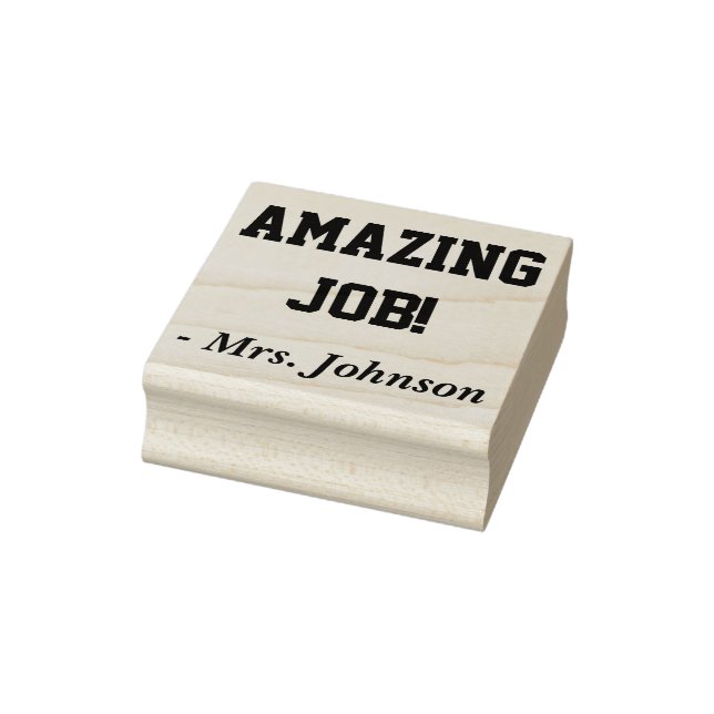 "PHANTASTISCHER JOB!" Bestätigung Rubber-Briefmark Gummistempel (Stempel)