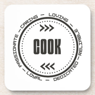 Phantastischer Koch Getränkeuntersetzer