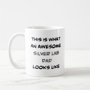 phantastischer Labrador Papa Kaffeetasse
