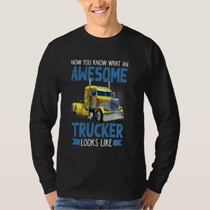 Phantastischer LKW Big Rig Semi Anhänger T-Shirt