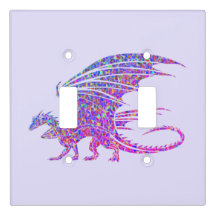 Phantastischer Mosaikdrache