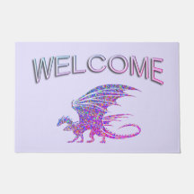 Phantastischer Mosaikdrache