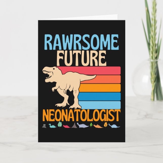 Phantastischer Neonatologe Nicu Doctor Neonatal Karte (Vorderseite)
