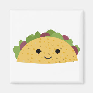 Phantastischer Niedlicher Cartoon Kawaii Lächeln T Magnet