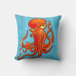 Phantastischer Octopus-Backpack Kissen