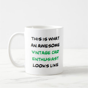phantastischer Oldtimer-Enthusiast Kaffeetasse