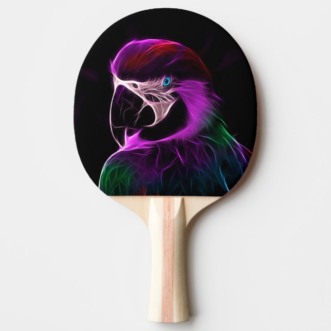 Phantastischer Pflaumensittich Tischtennis Schläger (Vorderseite)