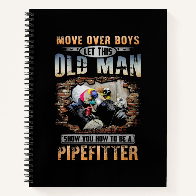 Phantastischer Pipefitter Notizbuch (Vorderseite)