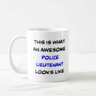 phantastischer Polizeileutnant Kaffeetasse