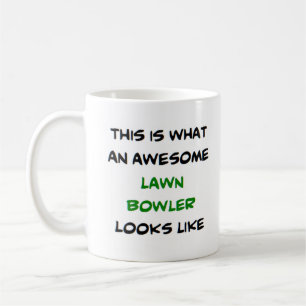 phantastischer Rasenbowler Kaffeetasse