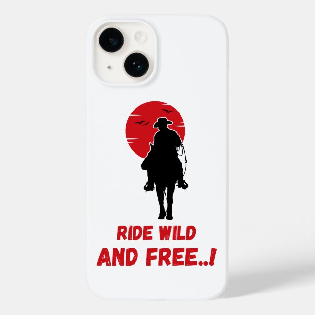 Phantastischer Reitunterricht Case-Mate iPhone 14 Hülle (Rückseite)