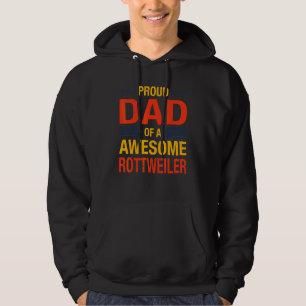 Phantastischer Rottweiler Vater Zitat Vathers Day  Hoodie