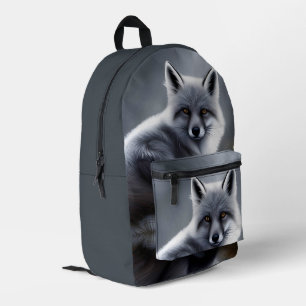 Phantastischer Silberfuchs Bedruckter Rucksack
