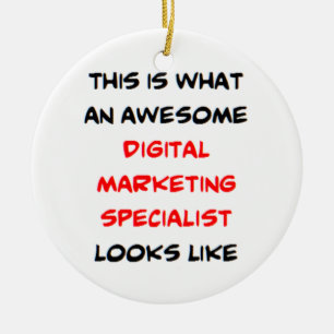 phantastischer Spezialist für digitales Marketing Keramik Ornament