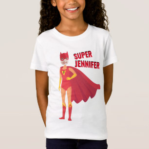 Phantastischer Superheld Girl Geburtstagsgeschenk  T-Shirt