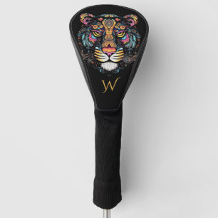Phantastischer Tigerkopf Golf Headcover