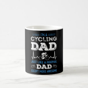 Phantastischer Vater für Radfahren Funny Cyclist  Kaffeetasse