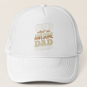 Phantastischer Vater - Super Vater Look Truckerkappe