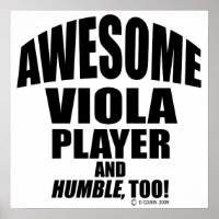 Phantastischer Viola Player