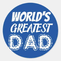 Phantastischer Weltbester Vater Blue Fathers Day G