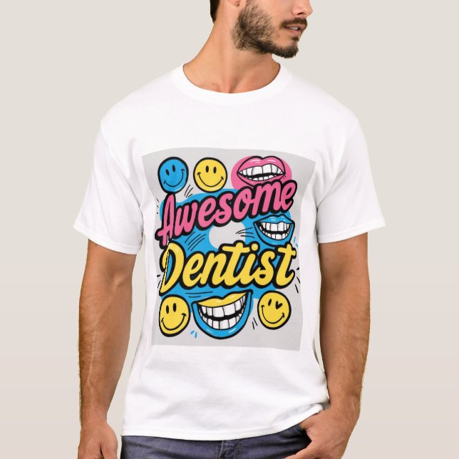Phantastischer Zahnarztdanke T-Shirt (Vorderseite)