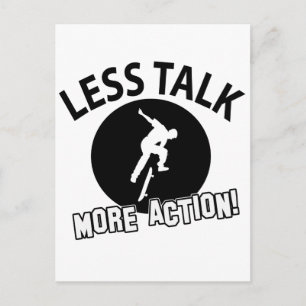 phantastischere Skate Postkarte