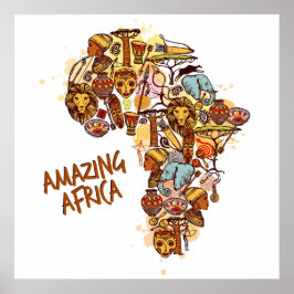 Phantastisches Afrika Poster