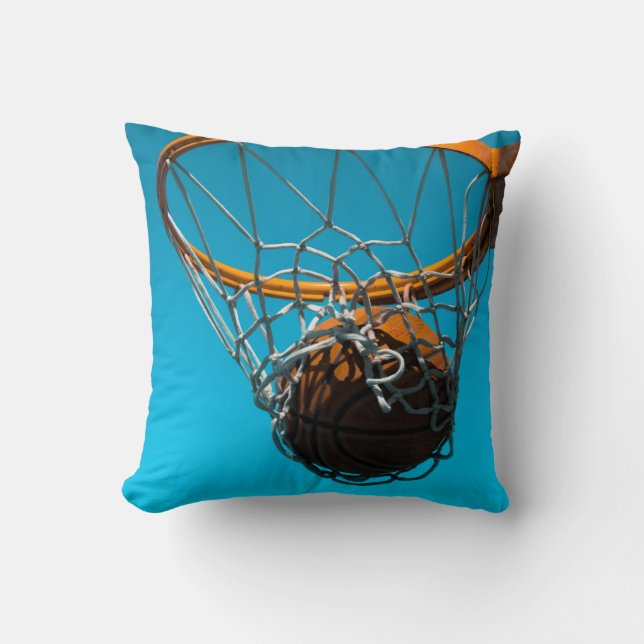 Phantastisches Basketballdesign Kissen (Vorderseite)