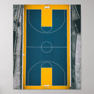 Phantastisches Basketballdesign Poster