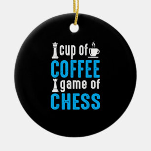 Phantastisches Brettspiel - Kaffeespiel Keramik Ornament