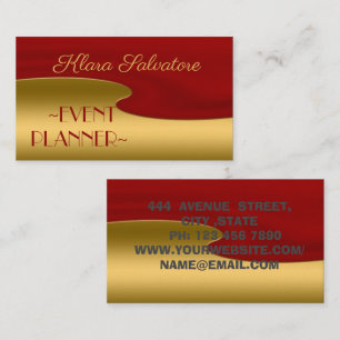 Phantastisches Cooles Great Gold Visitenkarte