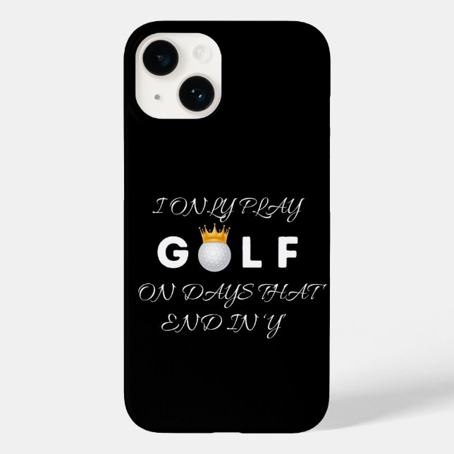 phantastisches Design-Telefongehäuse für Golfer Case-Mate iPhone 14 Hülle (Rückseite)
