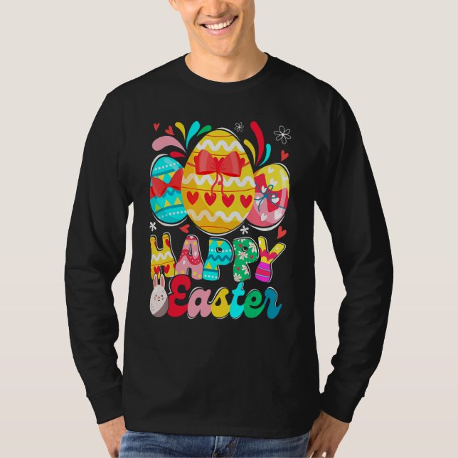 Phantastisches Ei Jagen Ostern Osterhapptag T-Shirt (Vorderseite)