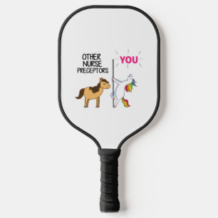 Phantastisches Einhorn-Geschenk für Krankenpfleger Pickleball Schläger