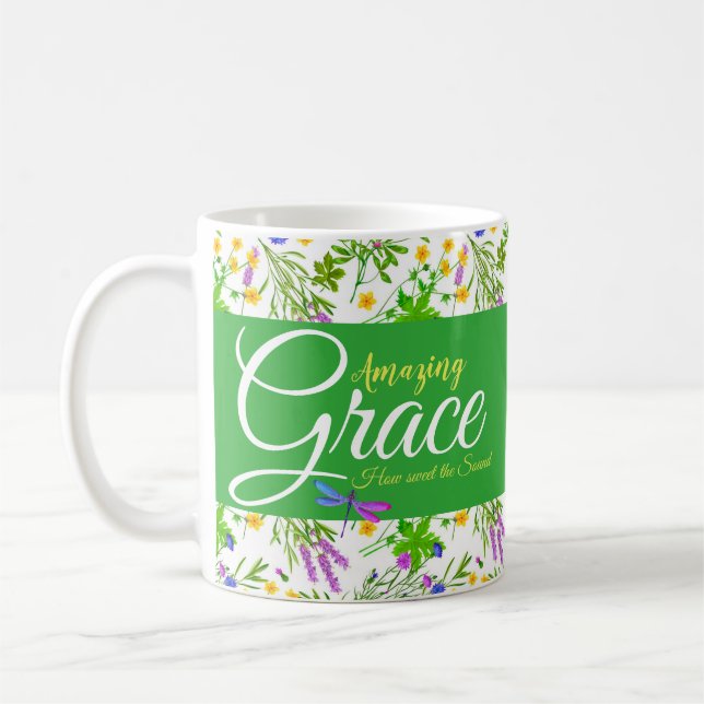 Phantastisches Frühjahrsarray Kaffeetasse (Links)