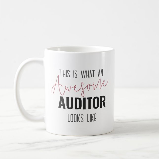 Phantastisches Geschenk des Auditors Kaffeetasse (Links)