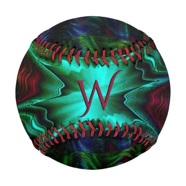 Phantastisches grünes Quarz Baseball (Vorderseite)